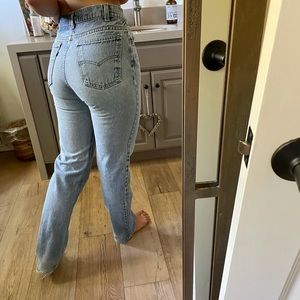 Vintage Levi Straight Leg 501 Jeans